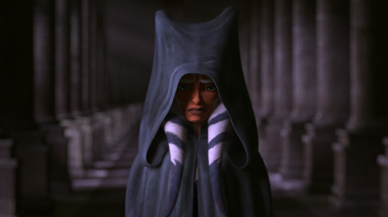 Ahsoka attends Padmé's funeral