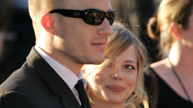 Heath Ledger and Michelle Williams