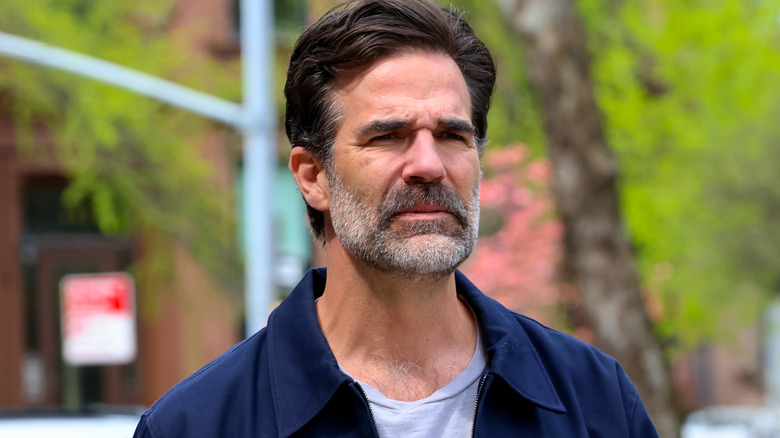 Rob Delaney squints