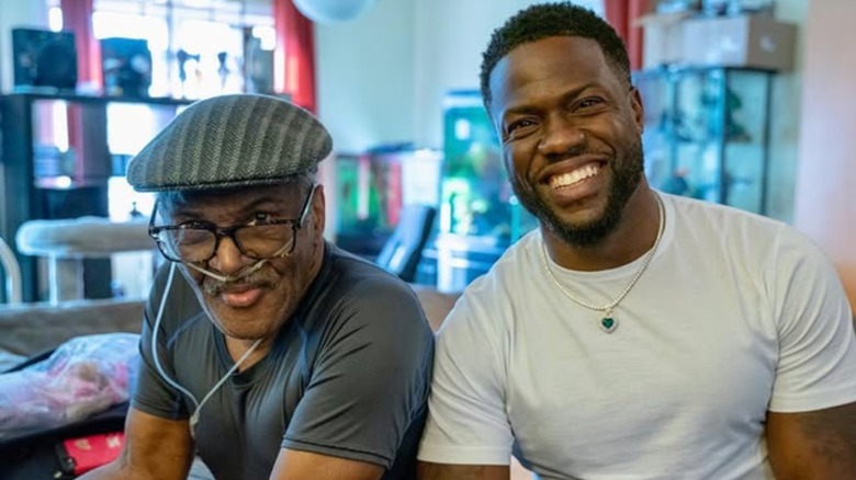 Henry Witherspoon and Kevin Hart next to each other smiling