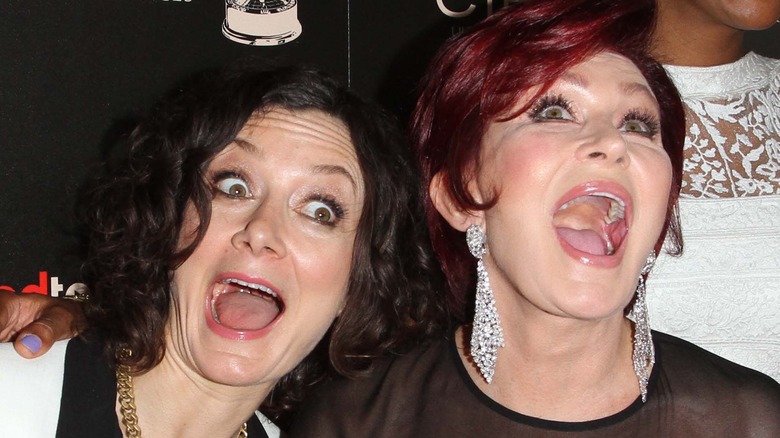 Sara Gilbert happy Sharon Osbourne