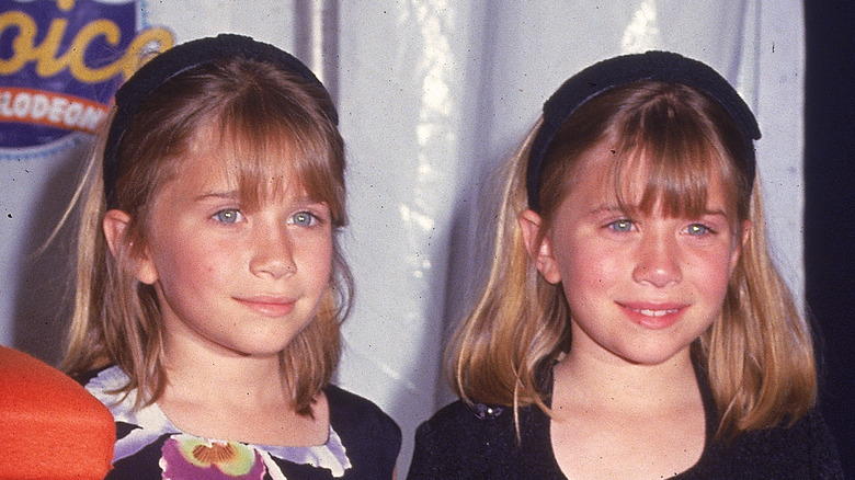 Mary-Kate and Ashley in 1996