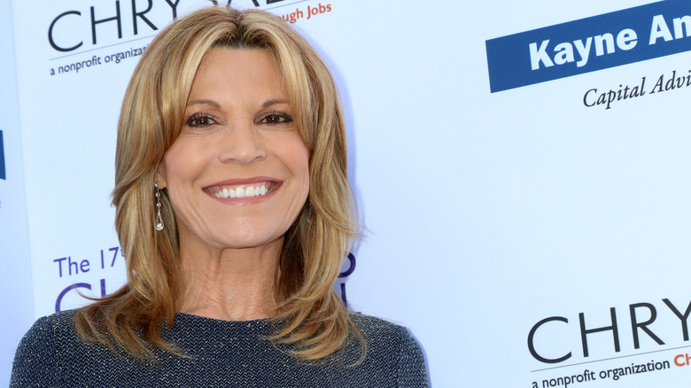 Vanna White photographed while smiling