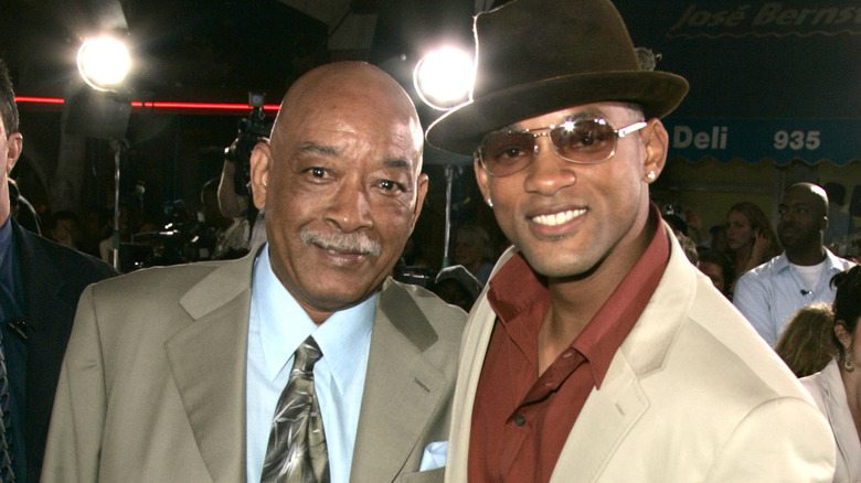 Will Smith with his father