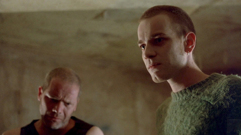 Renton and man distressed Trainspotting