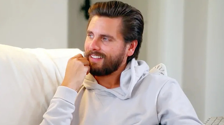 Scott Disick on couch