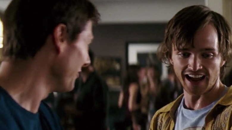 Aaron Paul in a scene with Tom Cruise from Mission Impossible III