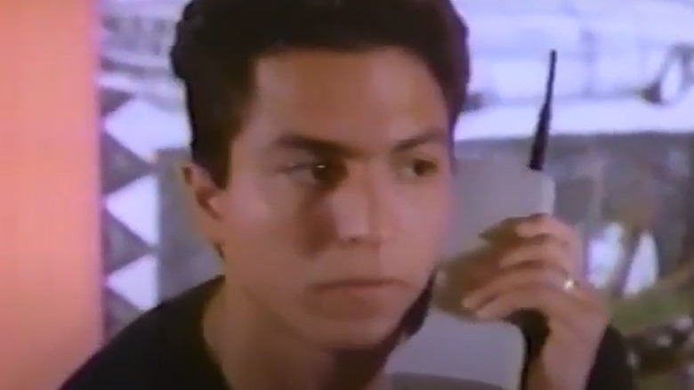 Eduardo Cruz on the phone