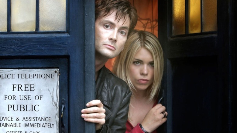 The Doctor and companion Rose Tyler