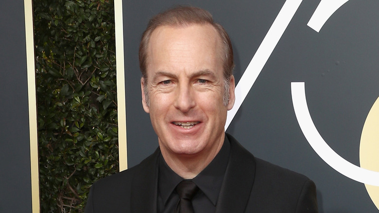 Bob Odenkirk wearing black suit