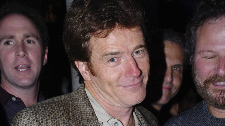 Bryan Cranston smirking