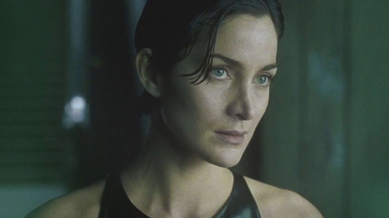 Carrie-Anne Moss as Trinity in The Matrix