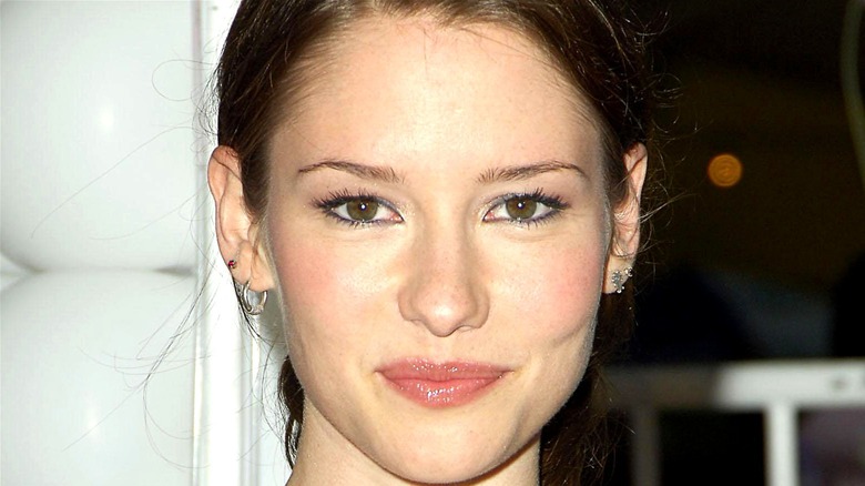Chyler Leigh appears at an event