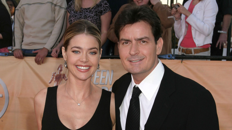 Denise Richards Charlie Sheen red carpet