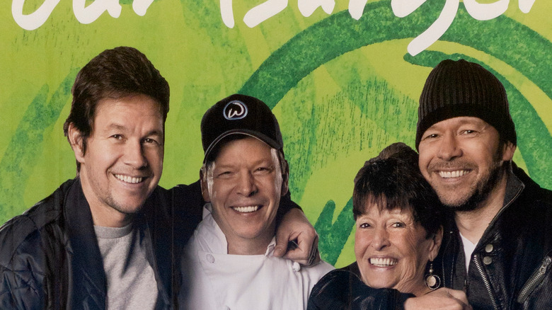 Mark, Paul, Alma, and Donnie Wahlberg