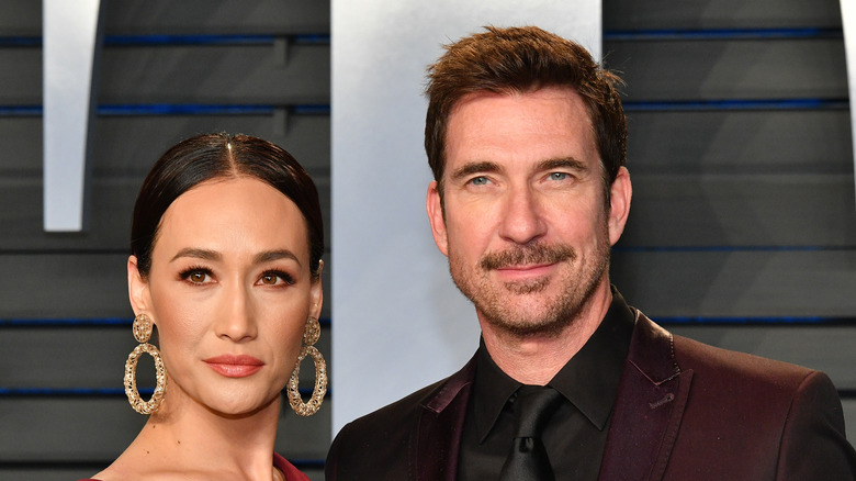 Maggie Q and Dylan McDermott