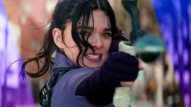 Kate Bishop aiming