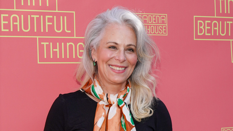 Jane Kaczmarek silver hair portrait