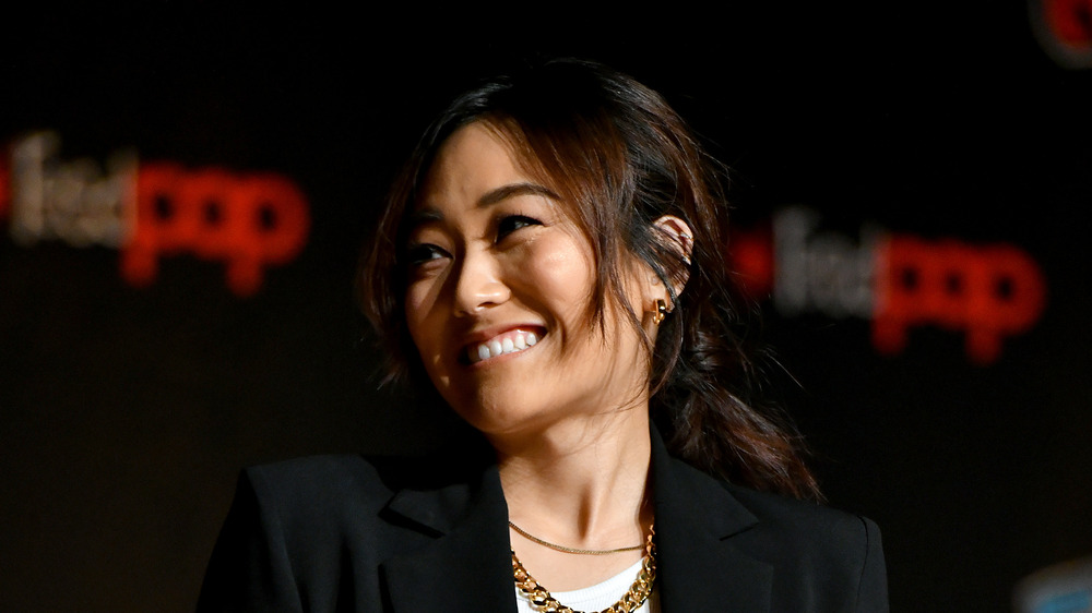 Karen Fukuhara smiles at She-Ra panel