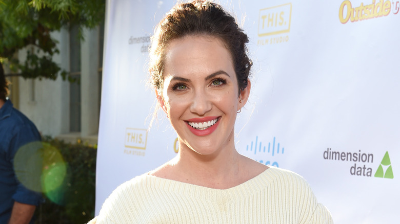 Kate Siegel smiles