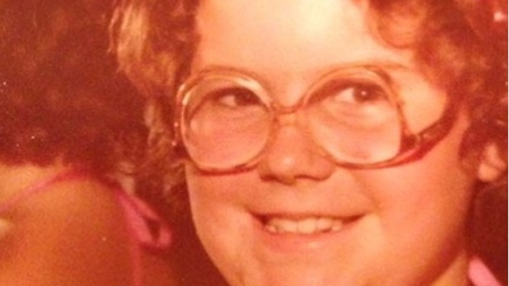 Kirsten Vangsness as a child