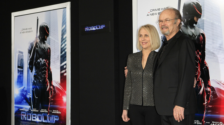 Smith and Joan Pirkle at Robocop premiere