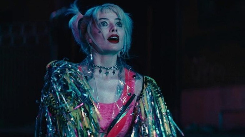 Harley Quinn looking amazed