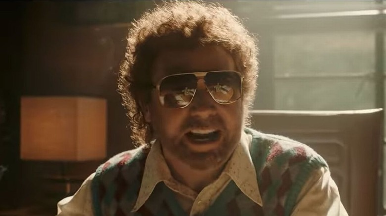 Mike Myers as a radio executive in "Bohemian Rhapsody"
