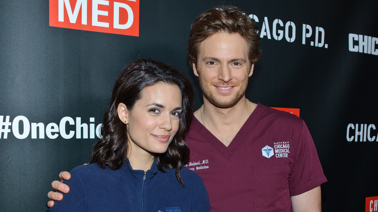 ECU Torrey DeVitto and Nick Gehlfuss