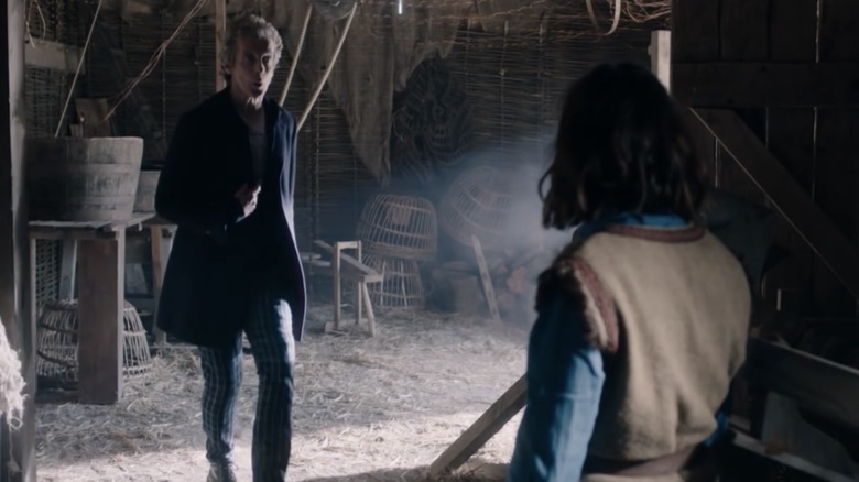 Peter Capaldi and Jenna Coleman in Doctor Who