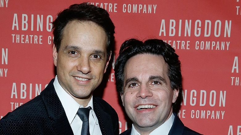 Ralph Macchio and Mario Cantone