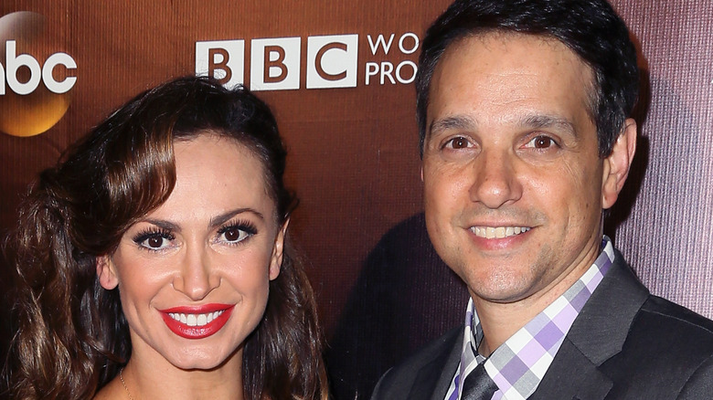 Ralph Macchio and Karina Smirnoff