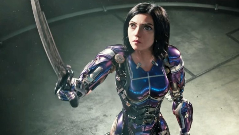 Rosa Salazar in Alita: Battle Angel