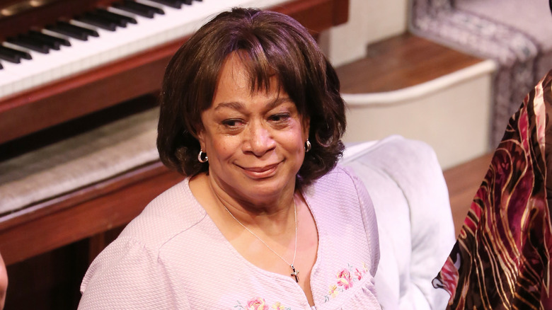 S. Epatha Merkerson bowing for While I Yet Live