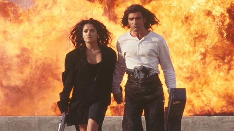 Salma Hayek and Antonio Banderas in Desperado