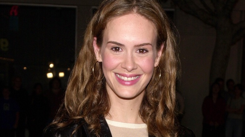 Sarah Paulson young smile