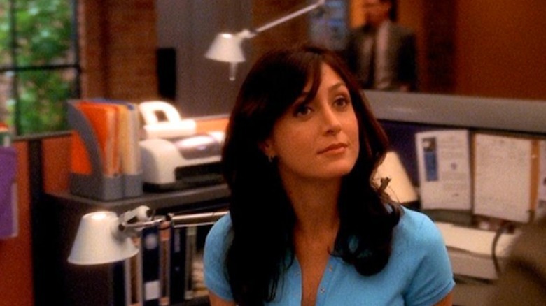 Kate Todd works at her desk in NCIS