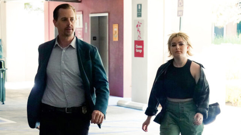 Sean Murray with daughter NCIS