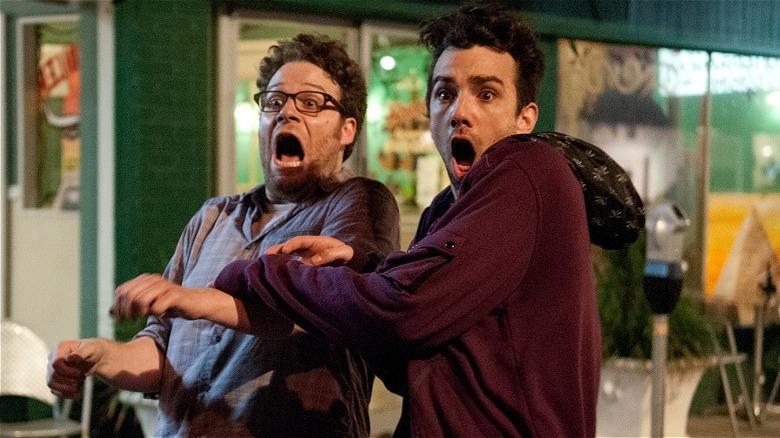 rogen and baruchel screaming