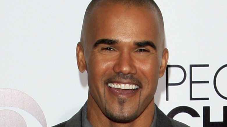 Shemar Moore smiles