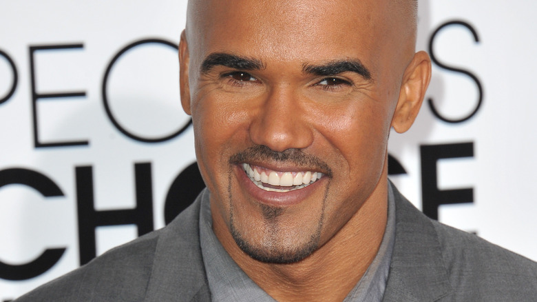 Shemar Moore poses