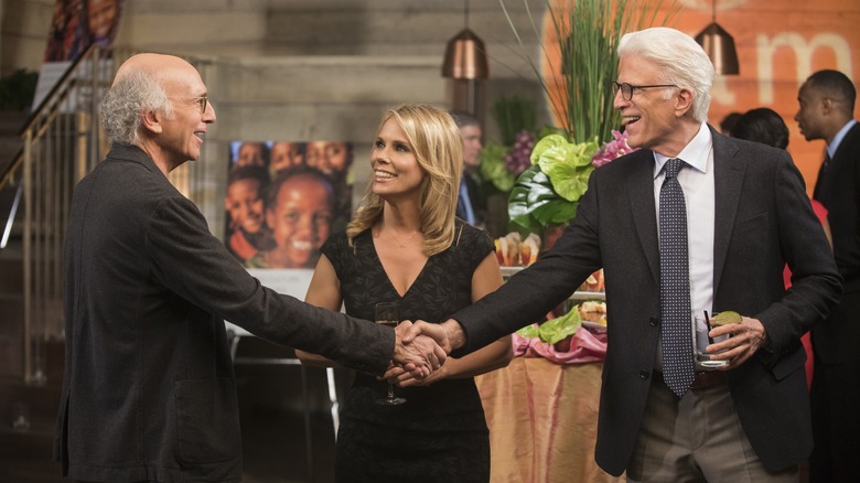 Larry David Cheryl Hines Ted Danson