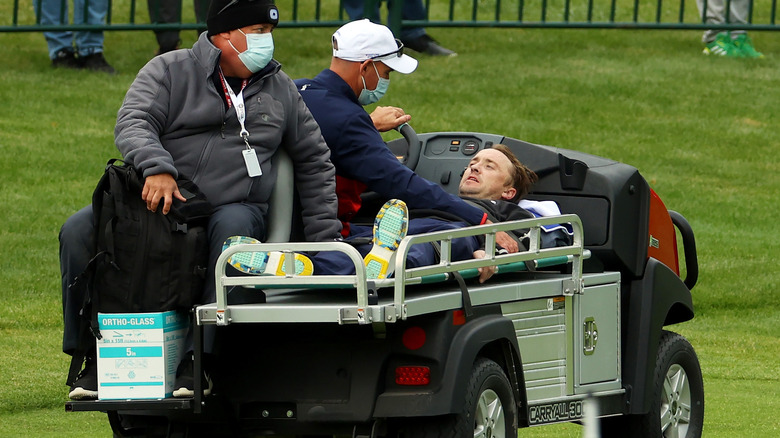 Tom Felton gets help Ryder Cup