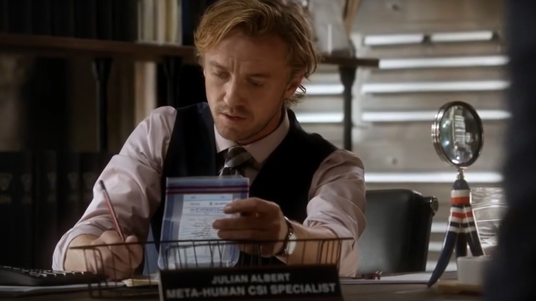 Julian Desmond at his desk