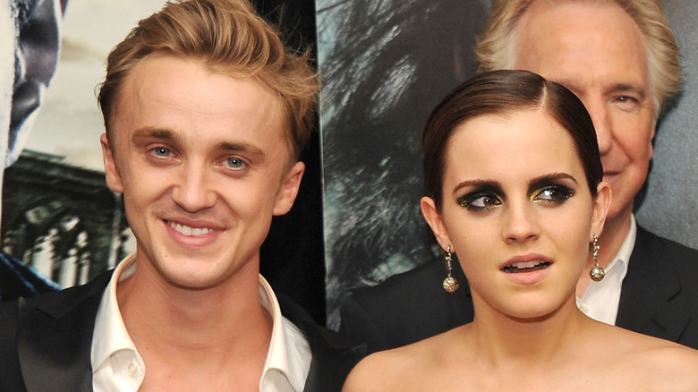 Tom Felton, Emma Watson, red carpet