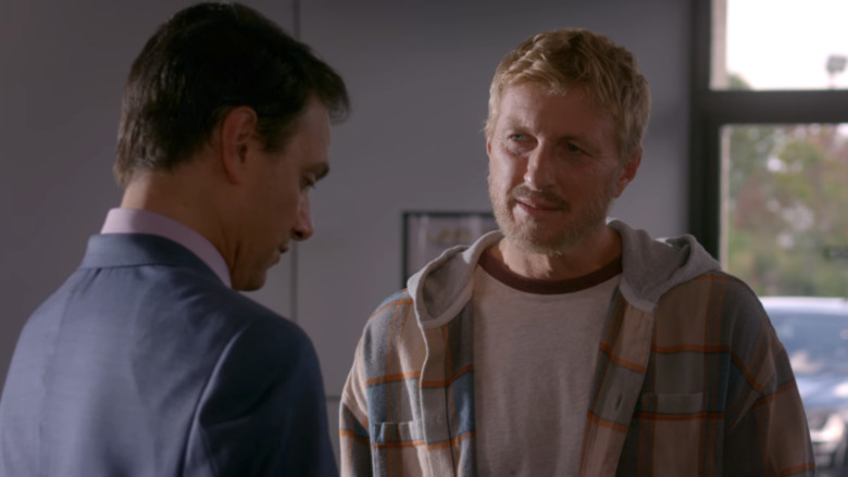 William Zabka and Ralph Macchio in Cobra Kai