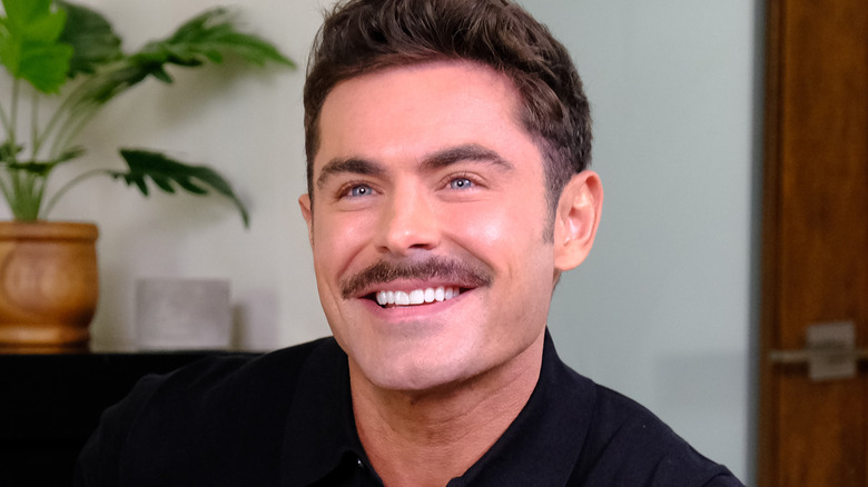 Zac Efron smiling