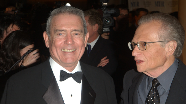 Dan Rather with Larry King