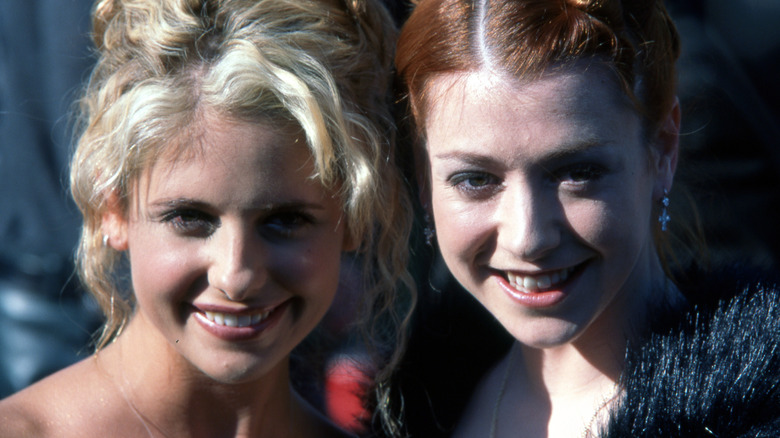 Alyson Hannigan and Sarah Michelle Gellar