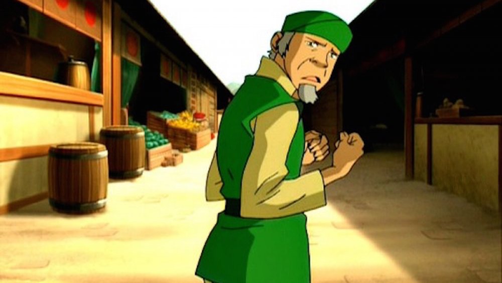 The cabbage merchant scorned on Avatar: The Last Airbender